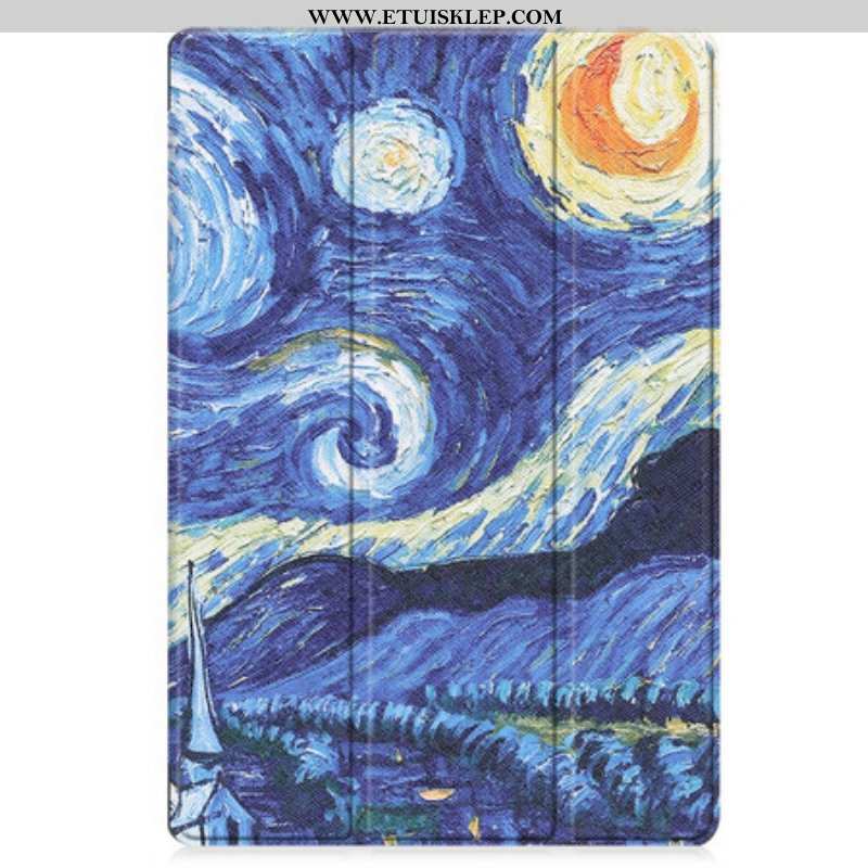 Etui Na Telefon do Samsung Galaxy Tab S7 FE Obsadka Do Pióra Starry Night